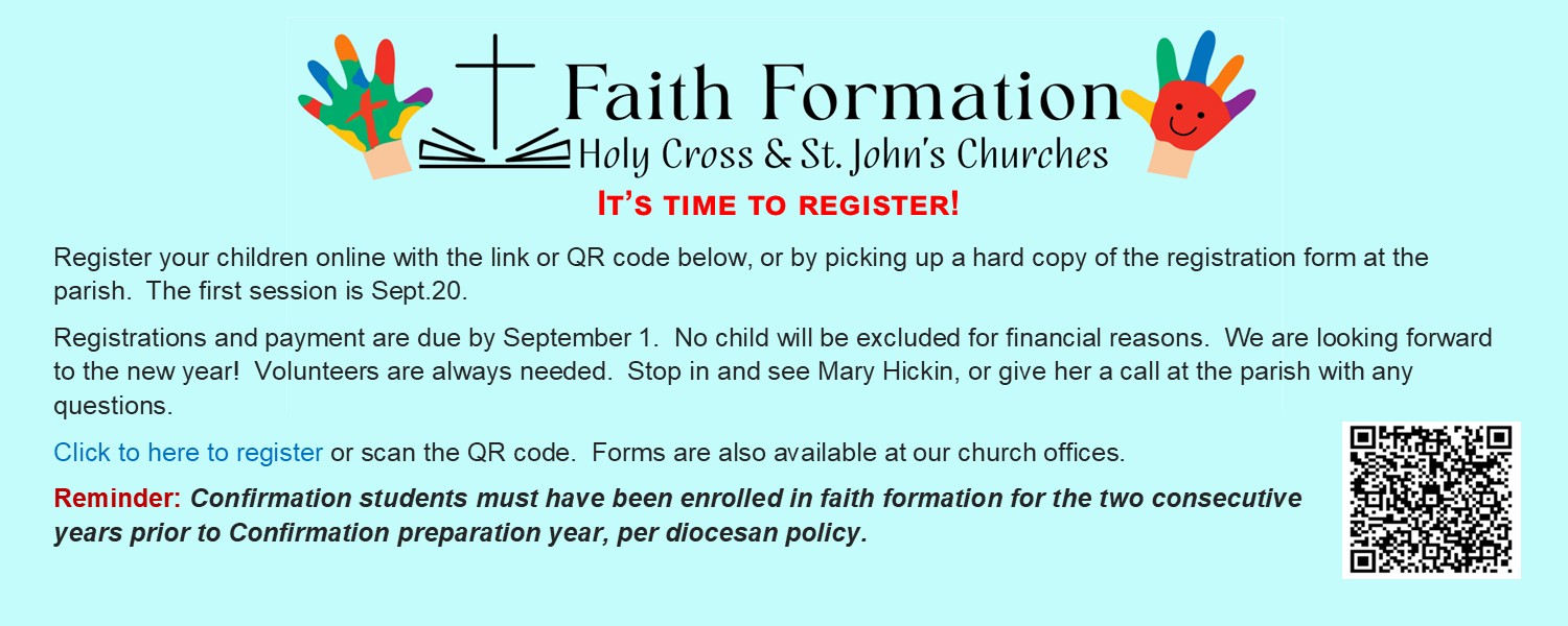 Faith Formation Registration